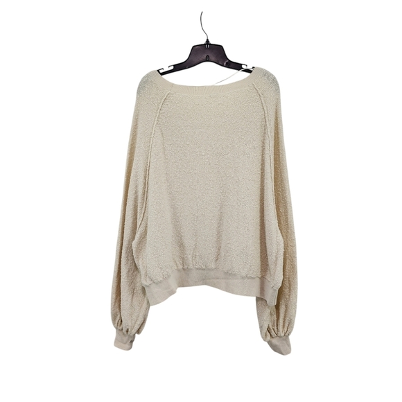 Free People Women's Found My Friend Textured Pullover Oversized Sweater - XS - Picture 8 of 9